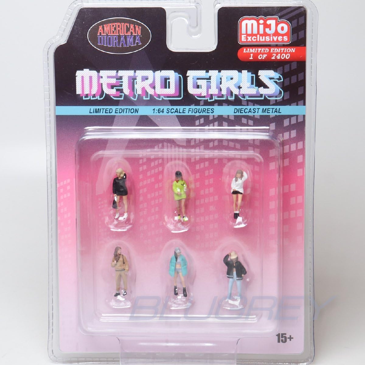Amazon | アメリカン ジオラマ 1/64 フィギア メトロ ガールズ